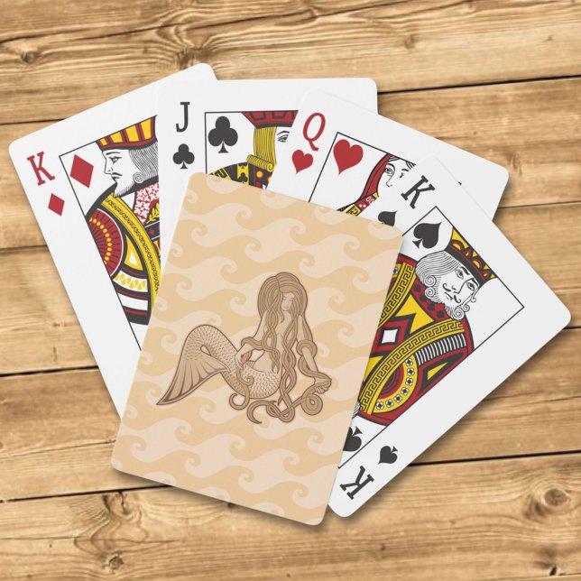 Sitting Mermaid Poker Cards (Creator Uploaded)