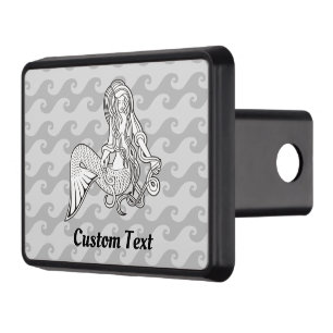 Sitting Mermaid Trailer Hitch Cover