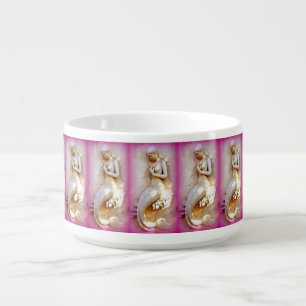 sitting mermaids lavender chili bowl