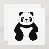 Sitting panda (Front/Back)