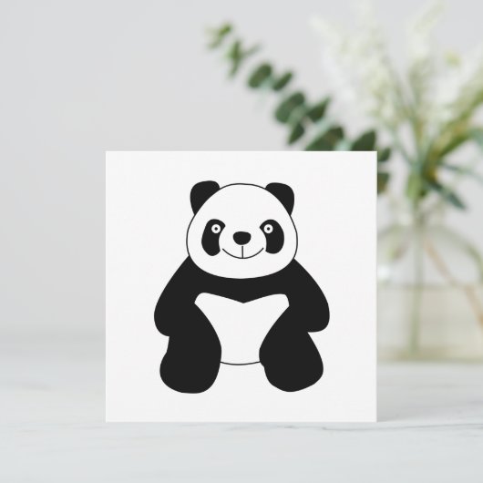 Sitting panda (Standing Front)