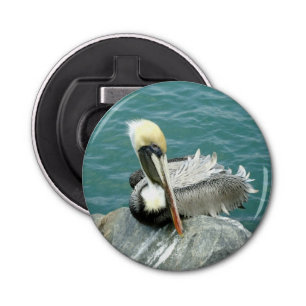 Sitting Pelican Bottle Opener