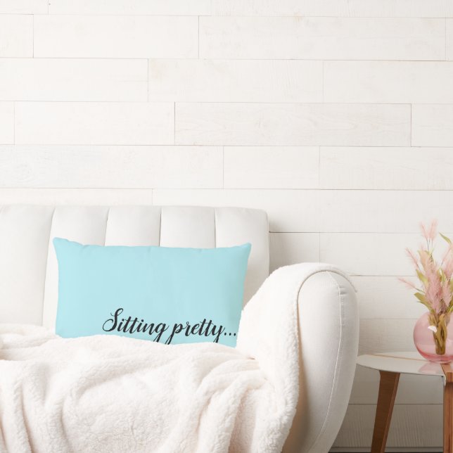 Sitting pretty... lumbar pillow (Couch)