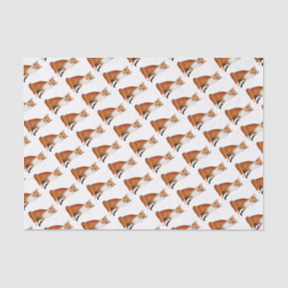 Sitting Red Fox Wildlife Tissue Paper