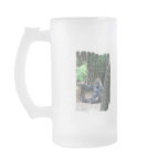 Sitting Silverback Gorilla  Frosted Mug
