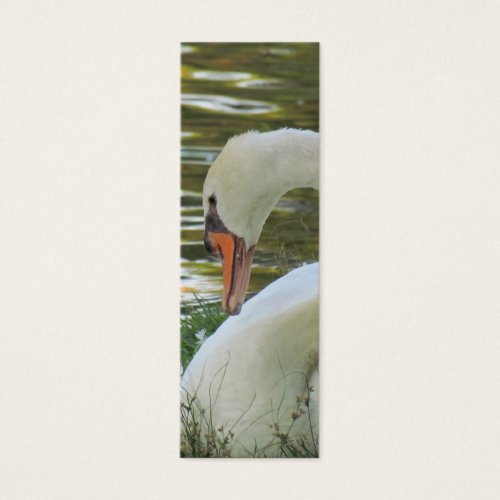 Sitting Swan Bookmark