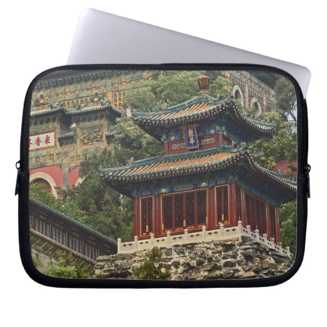 Situated in the outskirts of Haidian District, Laptop Sleeve (Front)