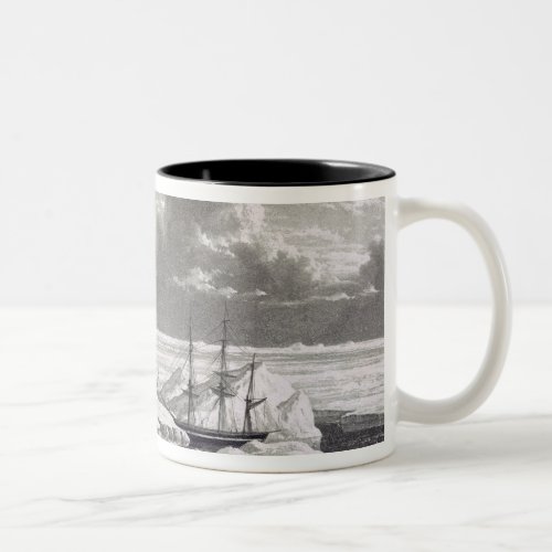 Situation of HM Ships Hecla  Griper from the 17 Two_Tone Coffee Mug