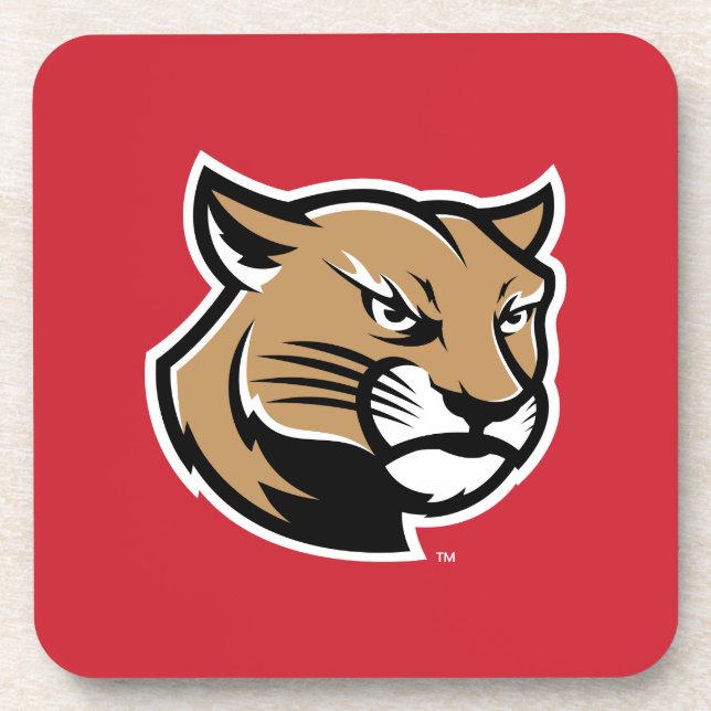 SIUE Cougars Beverage Coaster (Front)
