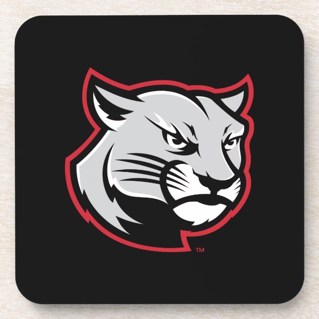 SIUE Cougars Beverage Coaster (Front)