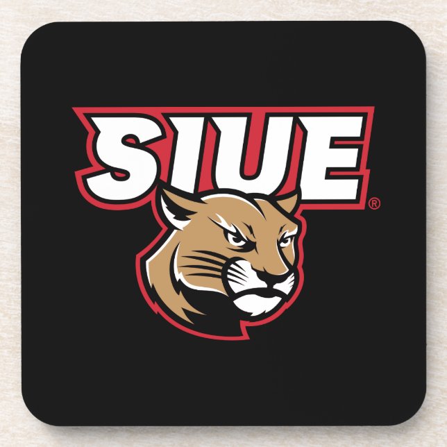 SIUE Cougars Beverage Coaster (Front)