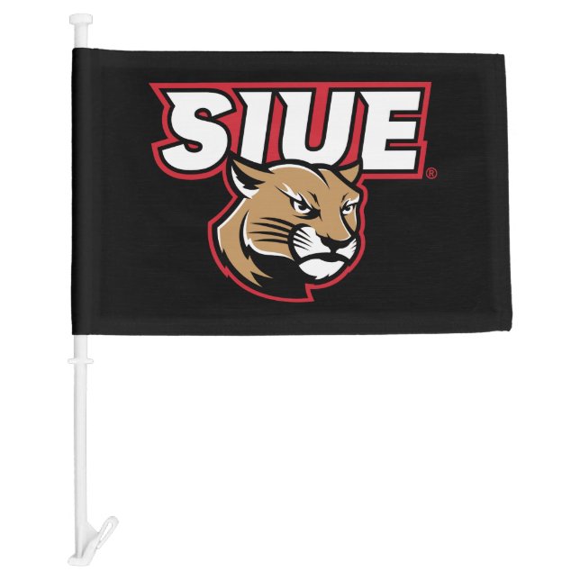 SIUE Cougars Car Flag (Front)