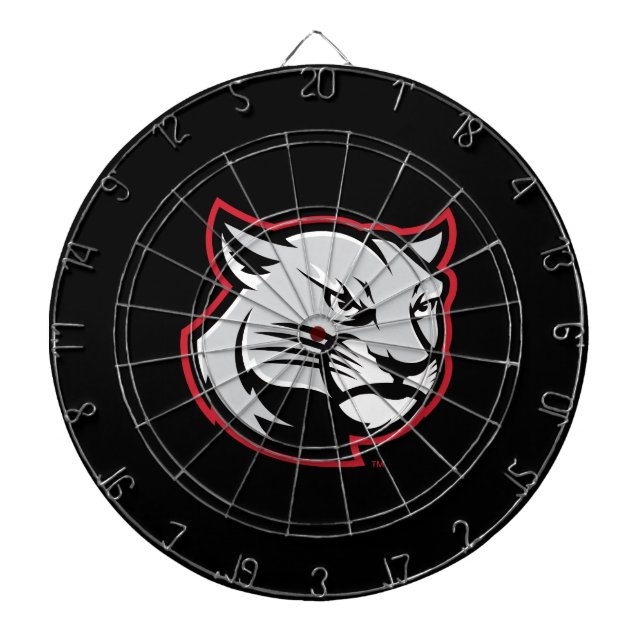 SIUE Cougars Dart Board (Front)