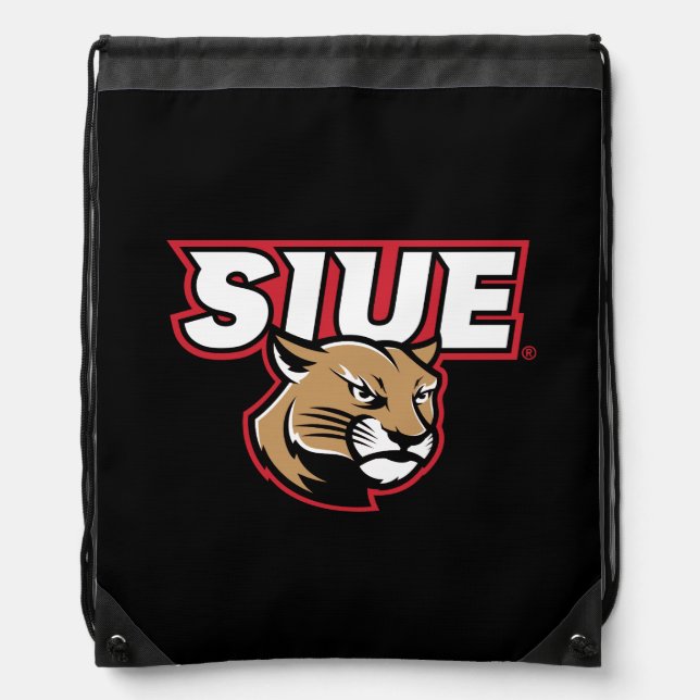 SIUE Cougars Drawstring Bag (Front)