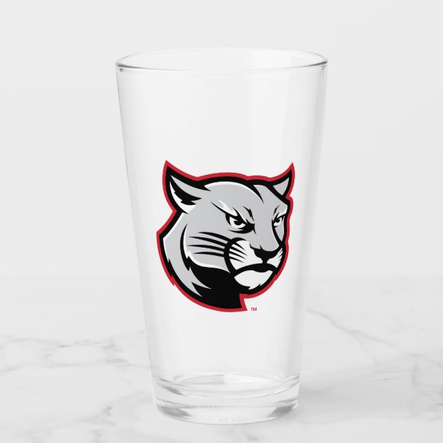 SIUE Cougars Glass (Front)