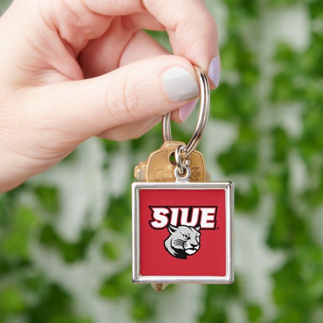 SIUE Cougars Keychain (Hand)