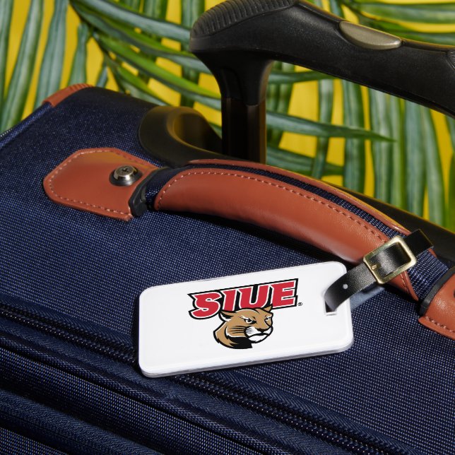 SIUE Cougars Luggage Tag (Front Insitu 3)