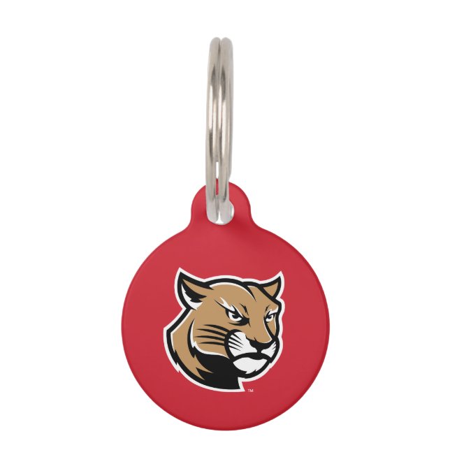 SIUE Cougars Pet ID Tag (Front)
