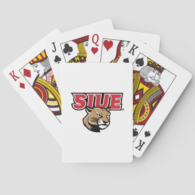 SIUE Cougars Poker Cards (Back)