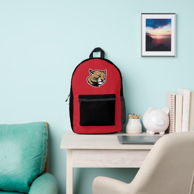 SIUE Cougars Printed Backpack (Insitu)