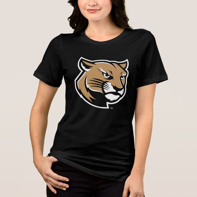 SIUE Cougars Tri-Blend Shirt (Front)