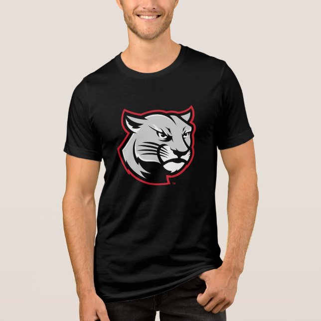 SIUE Cougars Tri-Blend Shirt (Front)