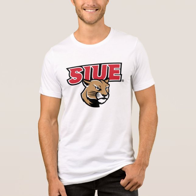 SIUE Cougars Tri-Blend Shirt (Front)