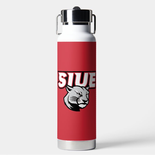 SIUE Cougars Water Bottle (Front)