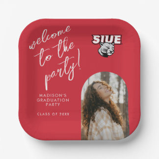 SIUE Graduation Paper Plates