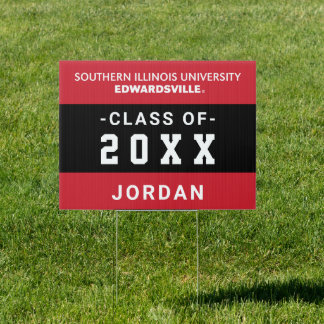 SIUE Graduation Sign