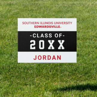 SIUE Graduation Sign