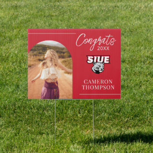 SIUE Graduation Sign