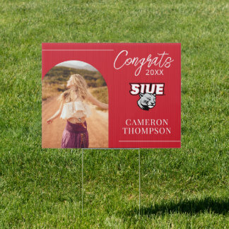 SIUE Graduation Sign