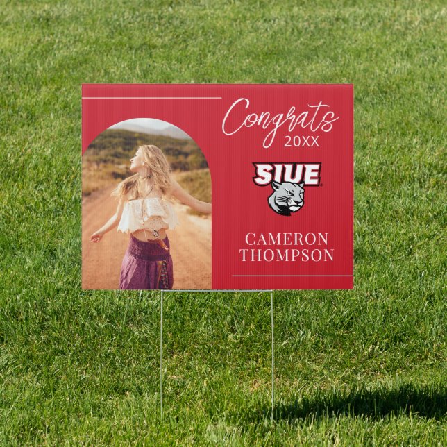 SIUE Graduation Sign (Insitu)