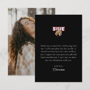 SIUE Graduation Thank You Card