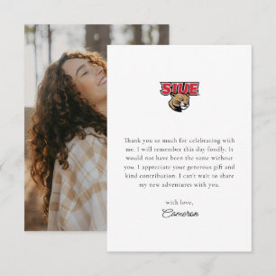 SIUE Graduation Thank You Card