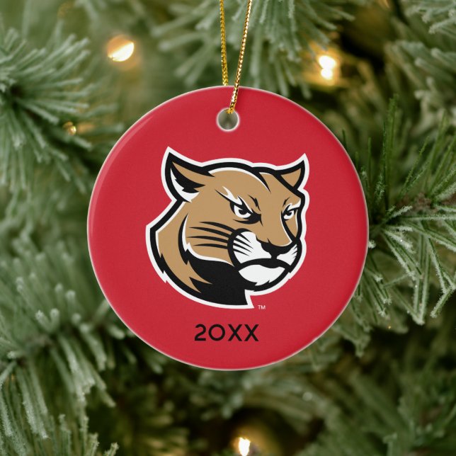 SIUE Holiday Ceramic Ornament (Tree)