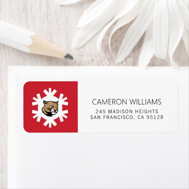 SIUE Holiday Label (Insitu)