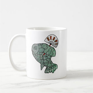 Siuuucky The SEA-R-7 Fan Fish-Bubble Fish Parody  Coffee Mug