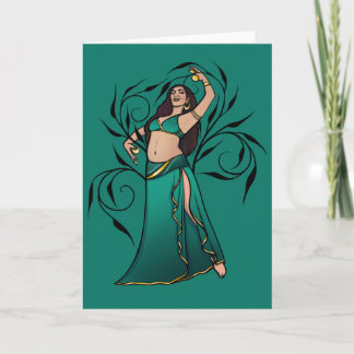 Sivoney Belly Dancer Goddess Card