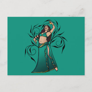Sivoney Belly Dancer Goddess Postcard