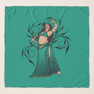 Sivoney Belly Dancer Goddess Scarf