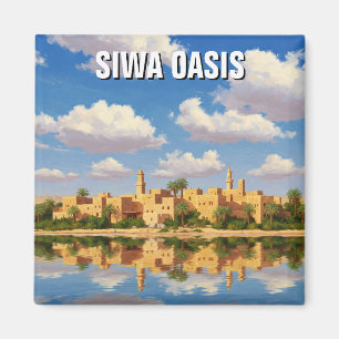 Siwa Oasis Egypt Travel Magnet