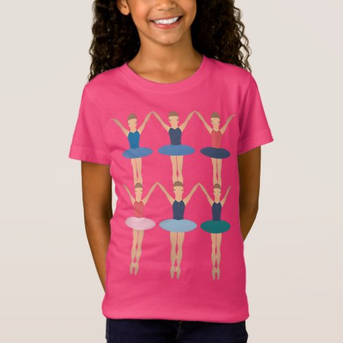 Six Ballerinas T_Shirt