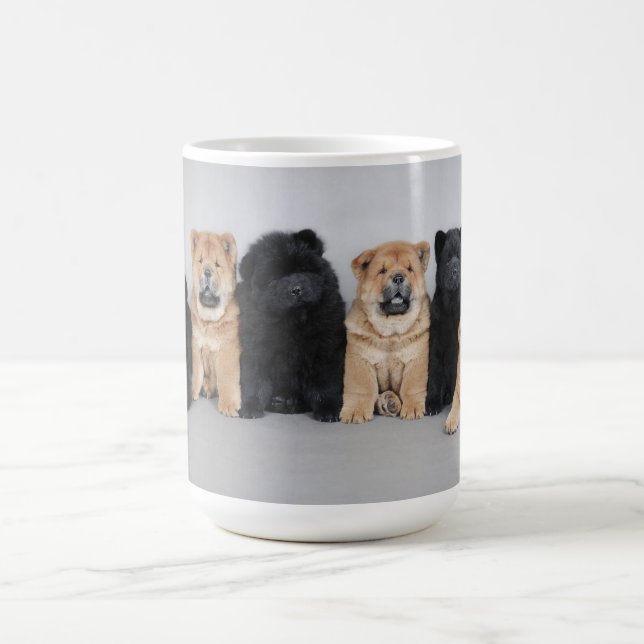 Six Chow Chow  mug (Center)