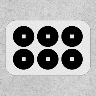 Six coins for the Sanada family Patch