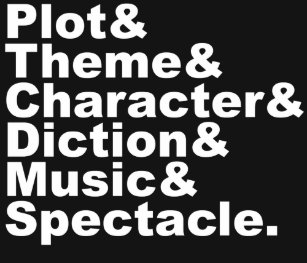 Six Element Of Poetics And Drama By Aristotle T Shirt Six Element Of Poetics And Drama By Aristotle T Shirt