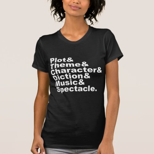 Six Element of Poetics and Drama by Aristotle T_Shirt
