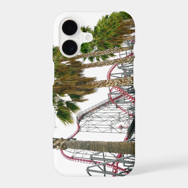 Six Flags Magic Mountain California Iphone Case (Back)