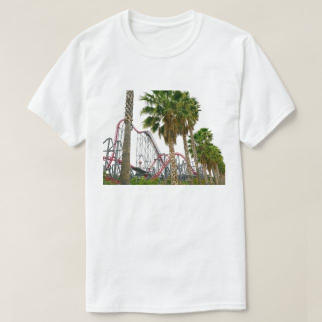 Six Flags Magic Mountain California T-Shirt (Design Front)